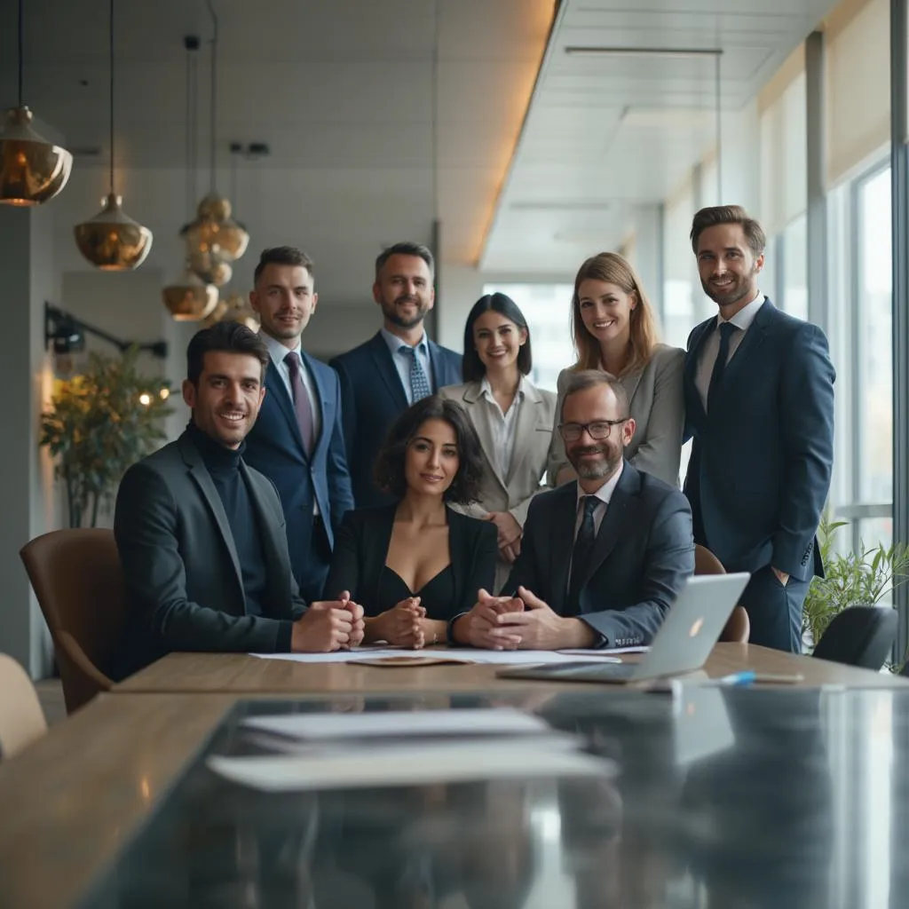 Equipo de ConsultaPro en oficina moderna