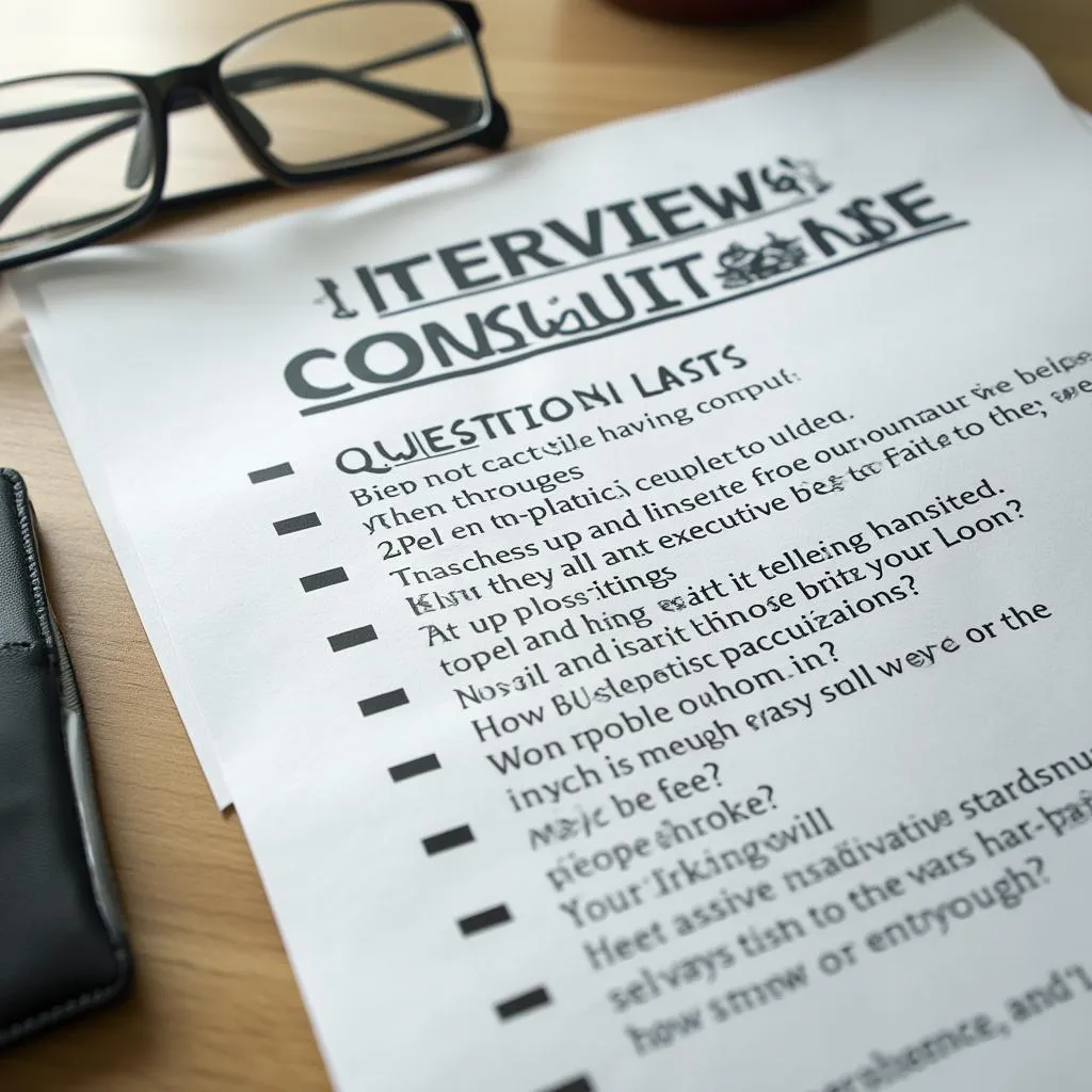 Preguntas clave para entrevistar consultores